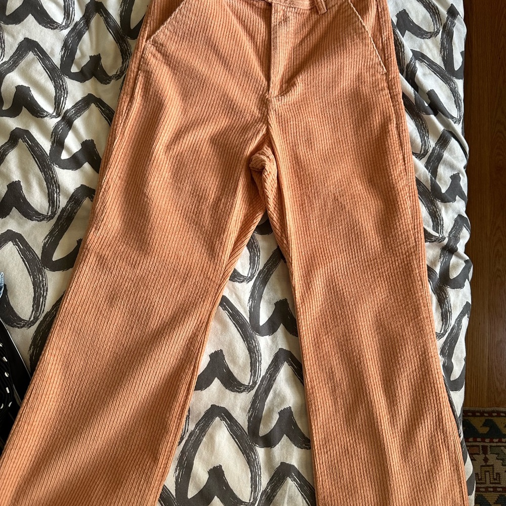 Levi s Orange Corduroy Pants